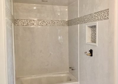Cultured Marble Shower - Acadiana Marble Projects
